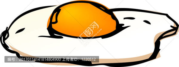 煎雞蛋的插圖-匯圖網(wǎng) www.fosd68.com 煎雞蛋的插圖