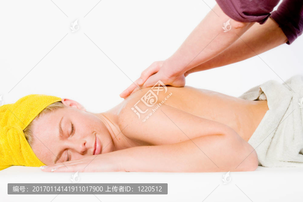 健康女孩系列肩部按摩