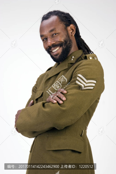 該軍的黑人