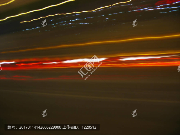 超速的光線軌跡