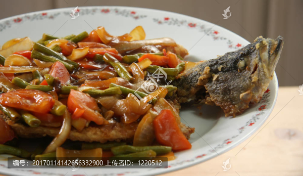 中國的油炸魚