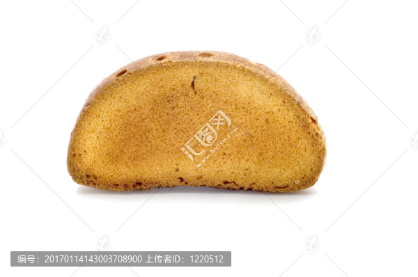 餅干在白色