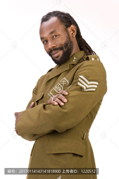 該軍的黑人