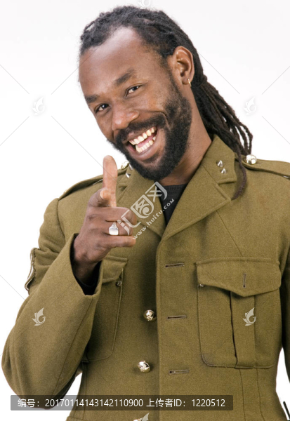 該軍的黑人