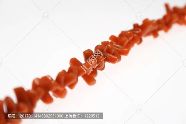 紅珊瑚串