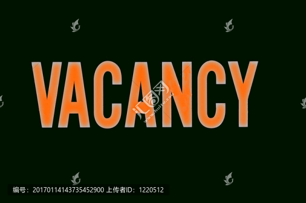 空置的標(biāo)志