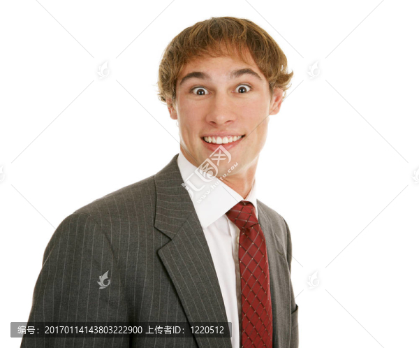 年輕人驚訝