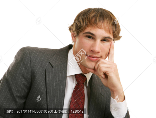周到的年輕商人