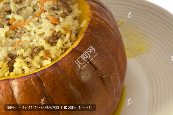 釀南瓜特寫
