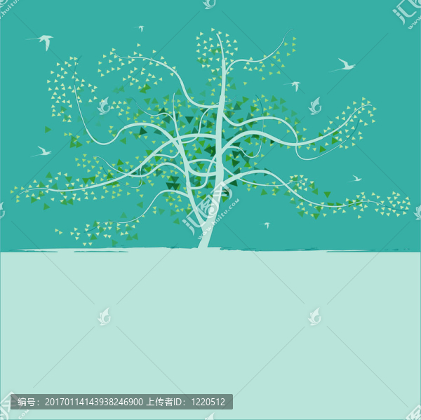 浪漫可愛(ài)的樹(shù)