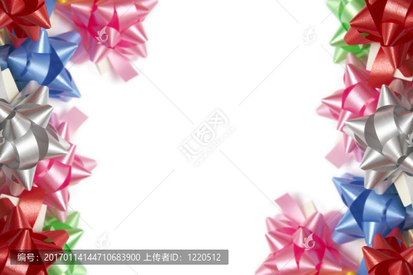 五顏六色的蝴蝶結(jié)