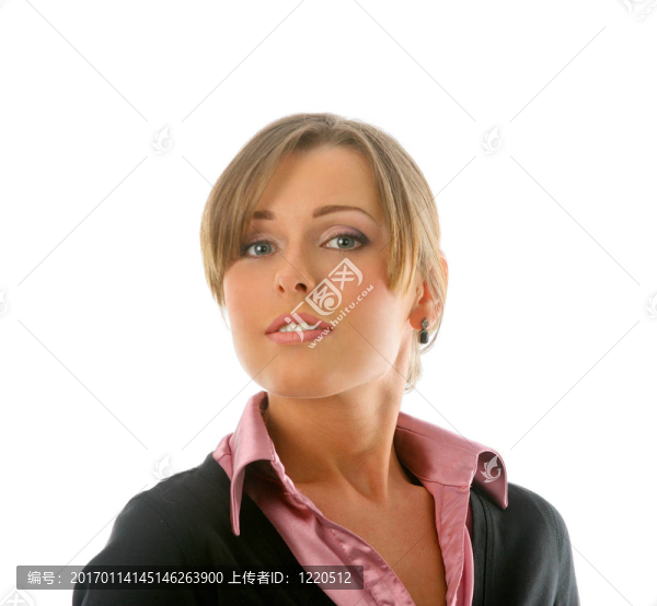 美麗的女商人
