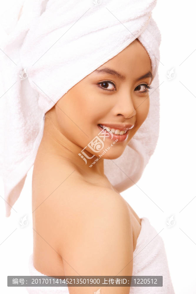 美浴后