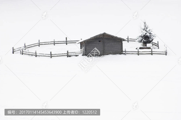 在Soell的滑雪勝地