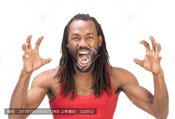 黑色的模型。
