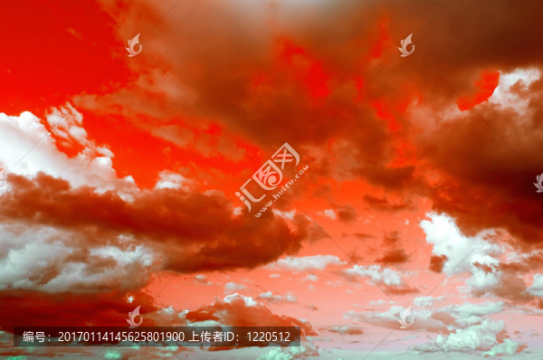 夢(mèng)幻般的夕陽(yáng)紅