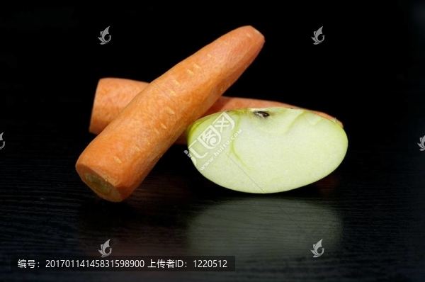 胡蘿卜和蘋果