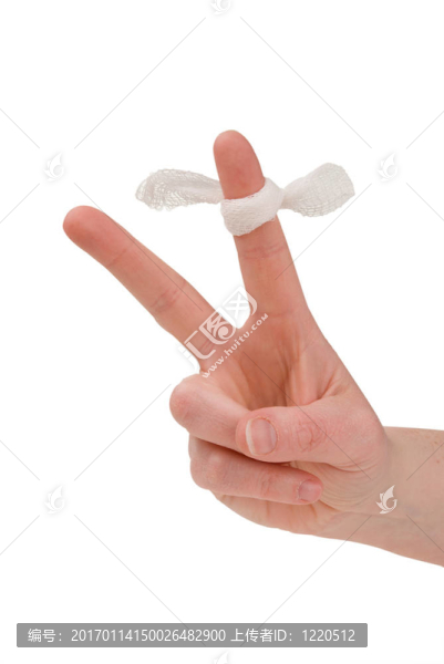 帶繃帶的和平標(biāo)志