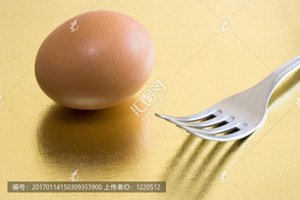 雞蛋和叉