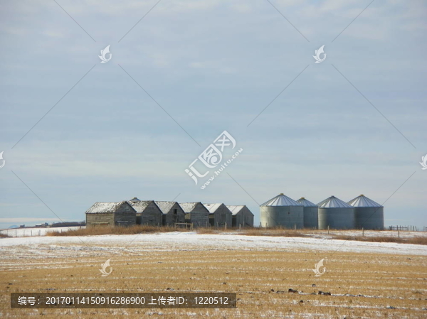 木材和鋼材的糧倉