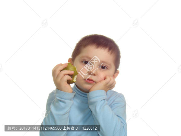 男孩吃梨尋找stright