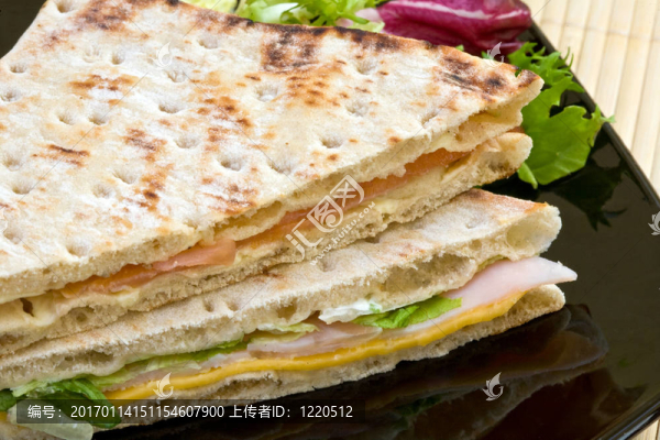 蔬菜三明治