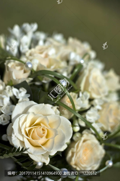 婚禮白色花束1