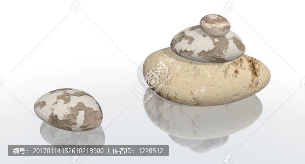 卵石和卵石堆