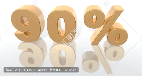 增加的百分比