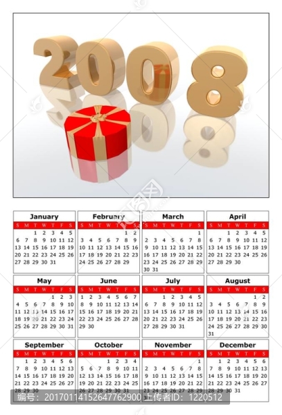 日歷2008-匯圖網(wǎng) www.fosd68.com 日歷2008