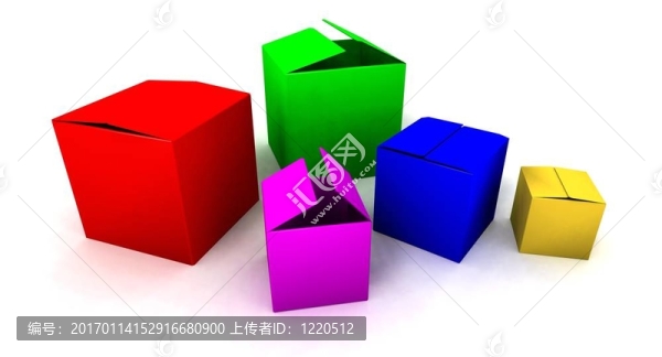 彩色的盒子