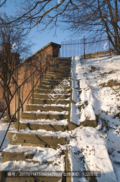 雪staiway填滿