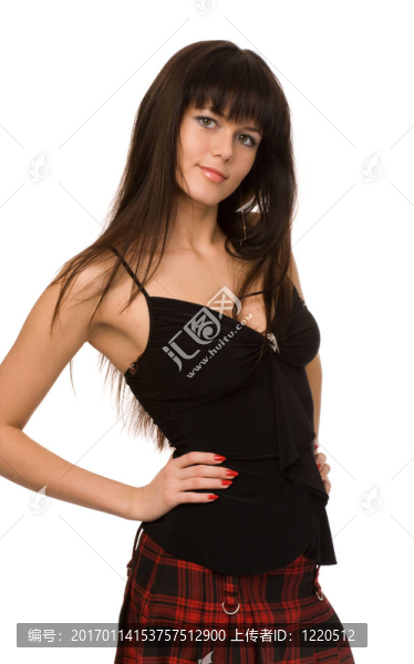 年輕的女人