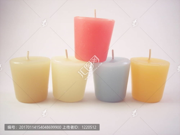 彩色蠟燭