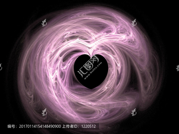 情人的愛；分形的心