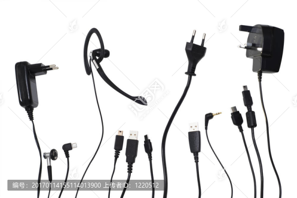 黑色電線電纜