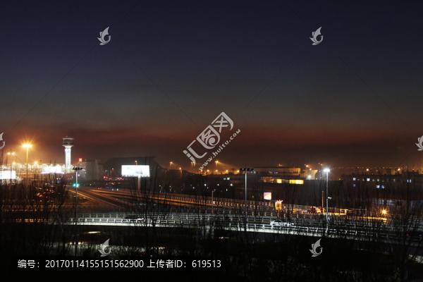沈陽機場夜景