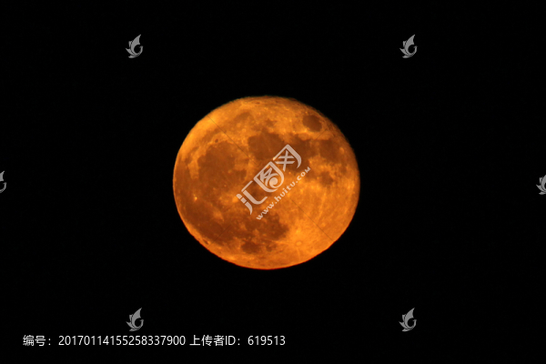 最大圓月升起,圖六