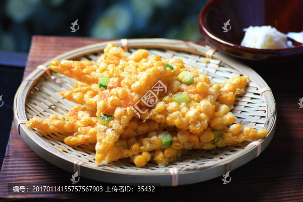 農家玉米烙