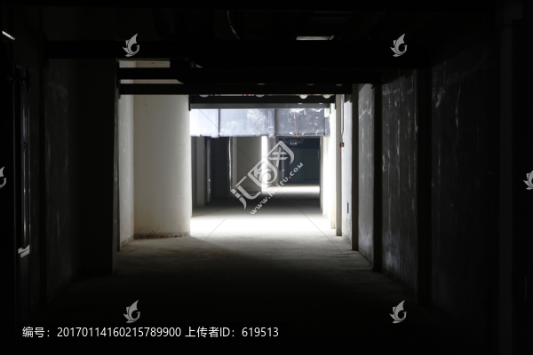 地下機(jī)房,地下室,走廊