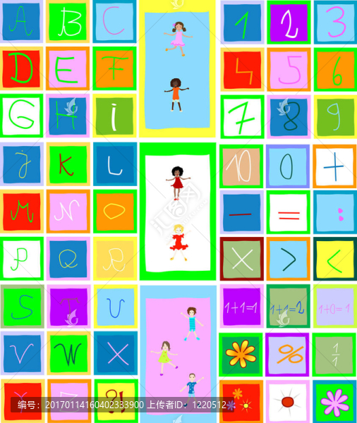 字母表；數(shù)字和兒童游戲