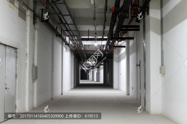 地下機房,地下室,走廊