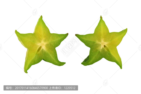 孤立的楊桃