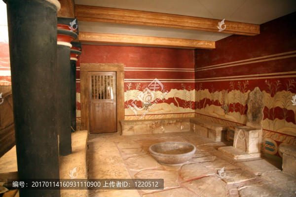 克里特島克諾王座大廳