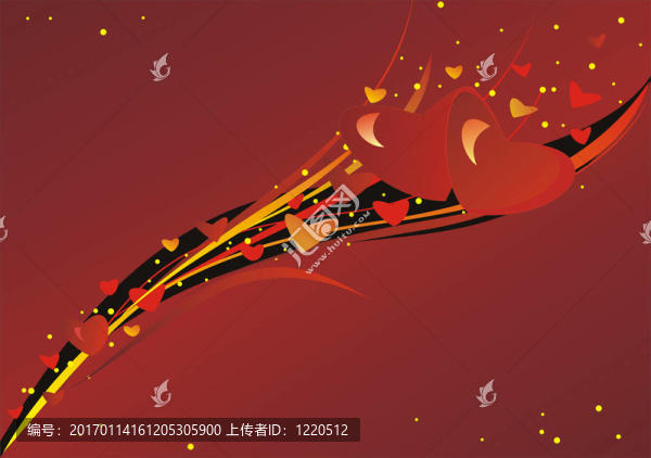 紅色的心
