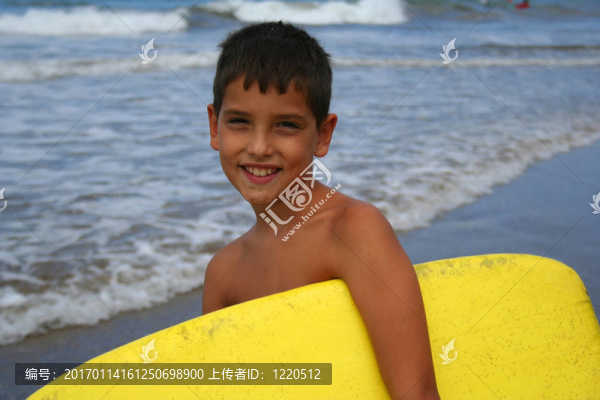 準備沖浪