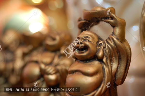 黃銅笑佛