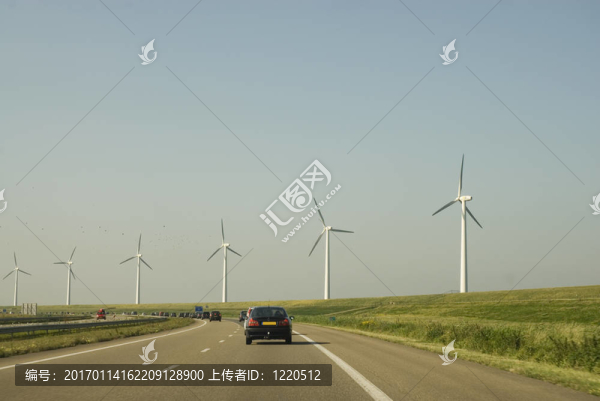 充滿活力的公路