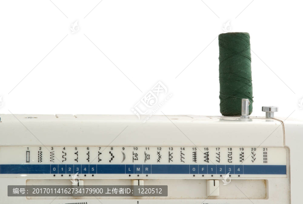 縫紉車的一部分