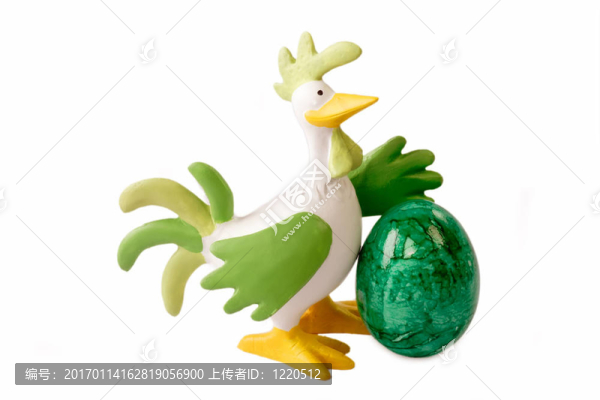 公雞帶綠蛋